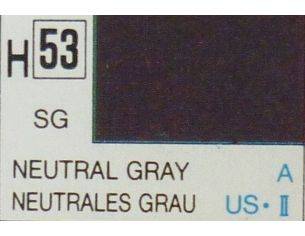 Gunze GU0053 NEUTRAL GREY SEMI-GLOSS ml 10 Pz.6 Modellino