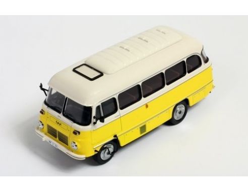 IST Models IST177 ROBUR LO 3000 FR 2-M-B BUS 1972 YELLOW & WHITE 1:43 Modellino