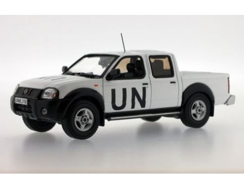 J-Collection JC197 NISSAN PICK UP 2007 UNITED NATIONS LIBERIA PEACEKEEPING VEHICLE 1:43 Modellino