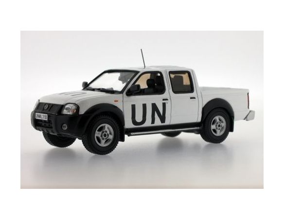 J-Collection JC197 NISSAN PICK UP 2007 UNITED NATIONS LIBERIA PEACEKEEPING VEHICLE 1:43 Modellino