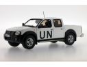 J-Collection JC197 NISSAN PICK UP 2007 UNITED NATIONS LIBERIA PEACEKEEPING VEHICLE 1:43 Modellino