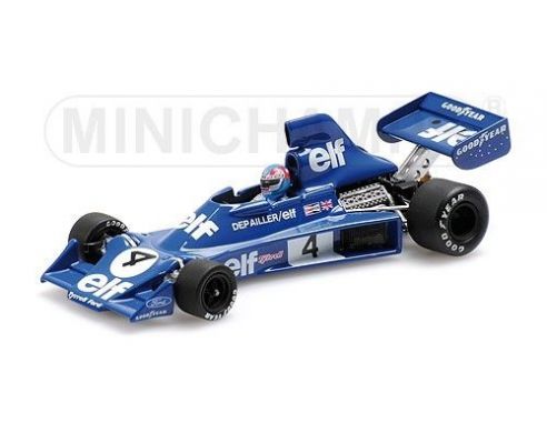 Minichamps PM400750004 TYRRELL FORD 007 P.DEPAILLER 1975 1:43 Modellino