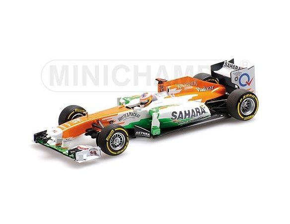 MINICHAMPS 410120082 SAHARA FORCE INDIA F1 P. DI RESTA SHOWCAR 2012 Modellino