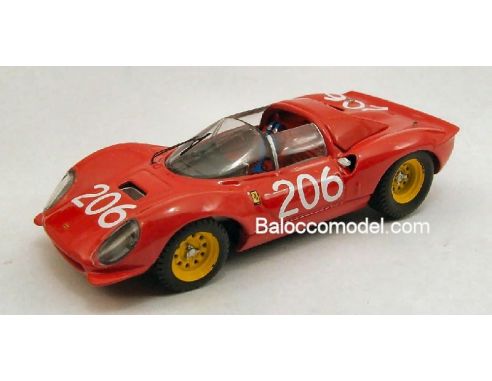 Art Model AM0202 FERRARI DINO 206 N.206 T.FL.'68 1:43 Modellino