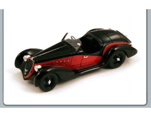 Spark Model S2715 ALFA ROMEO 6C 2500 SS 1939 BLACK/RED 1:43 Modellino