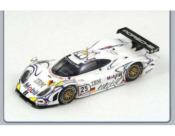 Spark Model S4180 PORSCHE 911 GT1 N.25 2nd LM 1998 MULLER-ALZEN-WOLLEK 1:43 Modellino