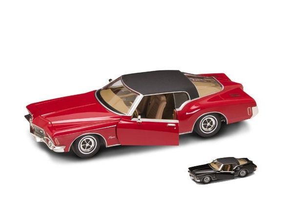 Yat Ming YM92558 BUICK RIVIERA GS 1971 BLACK 1:18 Modellino