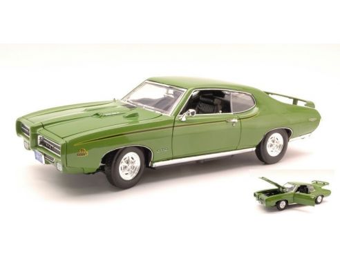Cararama Motorama MTM73133GR PONTIAC GTO JUDGE 1969 GREEN 1:18 Modellino