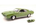 Cararama Motorama MTM73133GR PONTIAC GTO JUDGE 1969 GREEN 1:18 Modellino