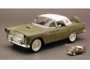 Cararama Motorama MTM73312GR FORD THUNDERBIRD 1956 GREEN/WHITE ROOF 1:24 Modellino