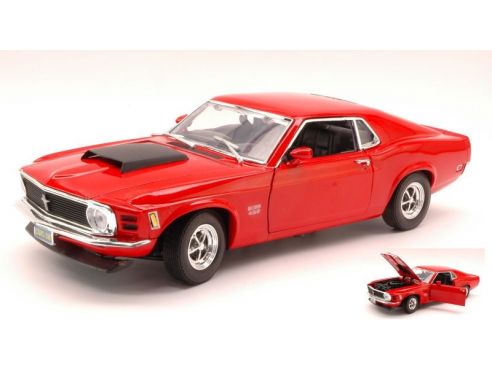 Cararama Motorama MTM73154RD FORD MUSTANG BOSS 429 1970 RED 1:18 Modellino