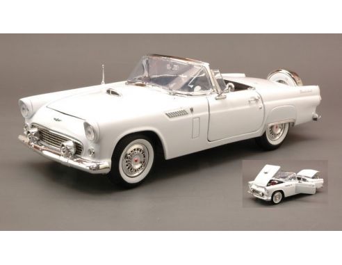 Cararama Motorama MTM73173WH FORD THUNDERBIRD CABRIOLET WHITE 1:18 Modellino