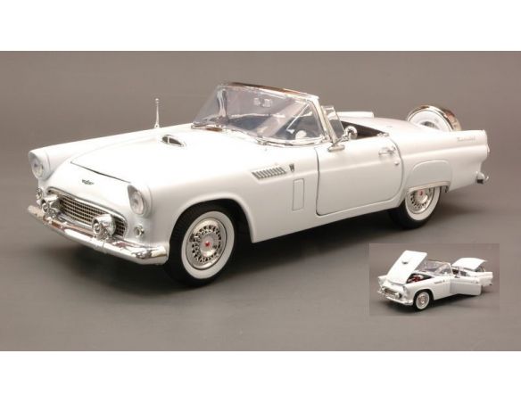 Cararama Motorama MTM73173WH FORD THUNDERBIRD CABRIOLET WHITE 1:18 Modellino