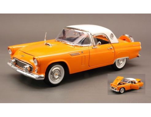 Cararama Motorama MTM73176YL FORD THUNDERBIRD HARD TOP 1956 YELLOW 1:18 Modellino