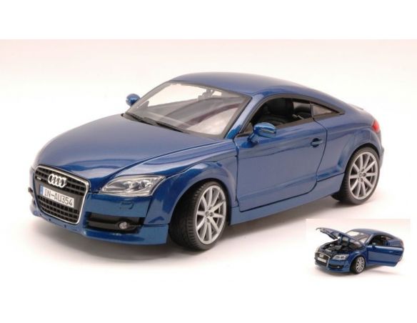 Cararama Motorama MTM73177BL AUDI TT COUPE' 2007 BLUE 1:18 Modellino
