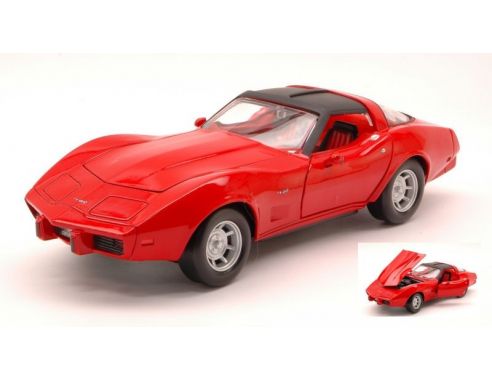 Cararama Motorama MTM73244RD CORVETTE 1979 RED 1:24 Modellino