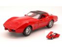 Cararama Motorama MTM73244RD CORVETTE 1979 RED 1:24 Modellino