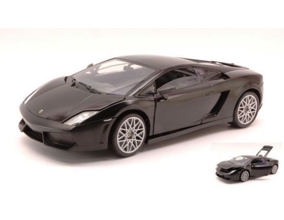 Cararama Motorama MTM79152BK LAMBORGHINI GALLARDO LP560-4 2008 BLACK 1:18 Modellino