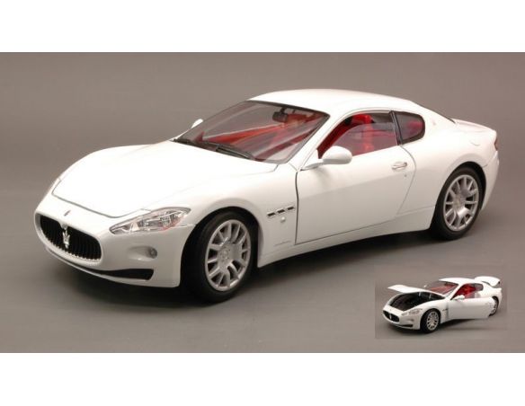 Cararama Motorama MTM79151WH MASERATI GRANTURISMO 2009 WHITE 1:18 Modellino