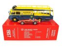 Brumm BMTS03 FIAT 642 RACE TRANSPORTER MASERATI + MASERATI 250F + 2 SET PNEUMAT.1:43 Modellino