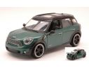Cararama Motorama MTM73353GR MINI COOPER S COUNTRYMAN 2011 GREEN W/BLACK  ROOF 1:24 Modellino