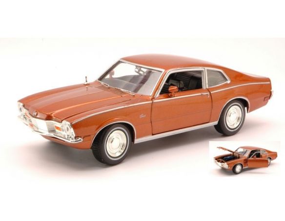 Cararama Motorama MTM73325BW MERCURY COMET 1971 BROWN METALLIC 1:24 Modellino