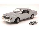 Cararama Motorama MTM73319SL BUICK REGAL 1987 SILVER 1:24 Modellino