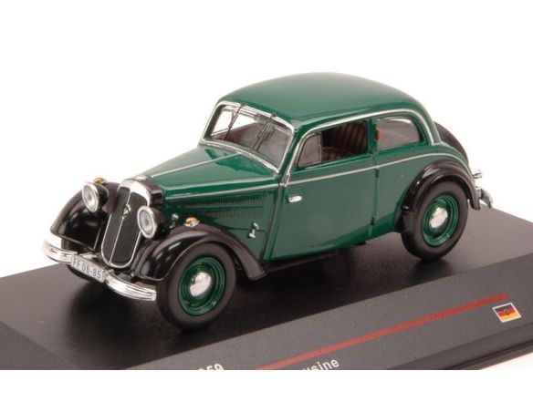 IST Models IST059 IFA F8 LIMOUSINE 1949 GREEN & BLACK 1:43 Modellino