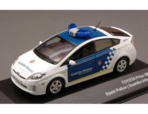 J-Collection JC144 TOYOTA PRIUS 2009 SPAIN POLICE (GUARDIA URBANA) 1:43 Modellino