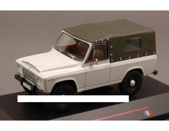 IST Models IST182 ARO 240 1972 WHITE W/SOFT TOP BLACK 1:43 Modellino