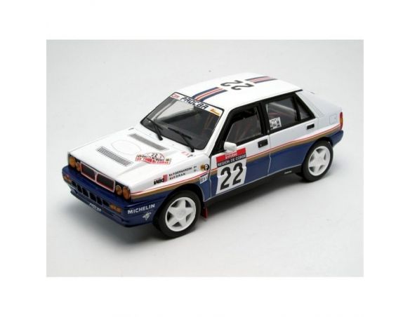 SunStar 3122 Lancia Delta HF Integrale n.22 P.Bernardini/P.Dran 1990 1:18 Modellino