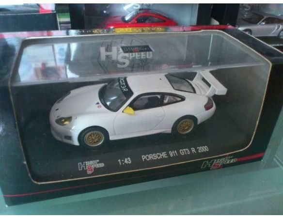 High Speed HF9156S PORSCHE 911 GT3 R 200 WHITE 1/43 Model Collection                              Modellino