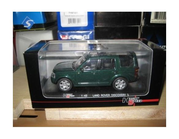 High Speed 43KFB35S LAND ROVER DISCOVERY GREEN 1/43 Model Collection Modellino