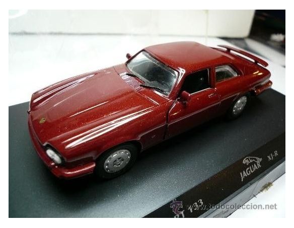 Details Cars Collection 133 JAGUAR XJR-S COUPE 1/43 Scatola rovinata Modellino