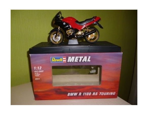 Revell RV08872 BMW R 1100 RS TOURING DIE CAST 1/12 Modellino