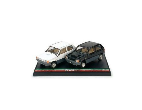 Brumm BMDC004 FIAT PANDA SET 1980 PANDA 30 BIANCO E PANDA 45 NERO 1/43 Modellino
