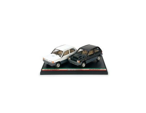 Brumm BMDC004 FIAT PANDA SET 1980 PANDA 30 BIANCO E PANDA 45 NERO 1/43 Modellino