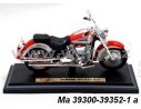 Maisto MI39352 YAMAHA ROAD STAR RED 1/18 Modellino Scatola rovinata