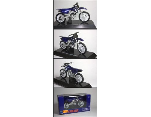 New Ray 67223 YAMAHA YZ450F 2008 BLUE 1/18 Modellino