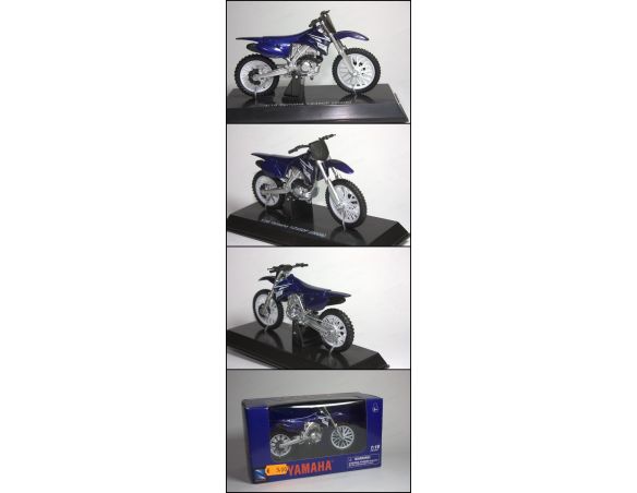New Ray 67223 YAMAHA YZ450F 2008 BLUE 1/18 Modellino