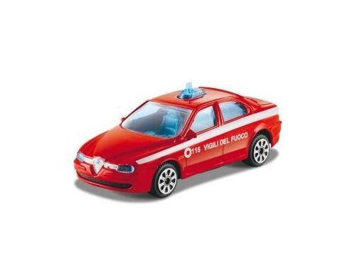 Bburago 30000 ALFA ROMEO 156 VIGILI DEL FUOCO 1/43 Modellino