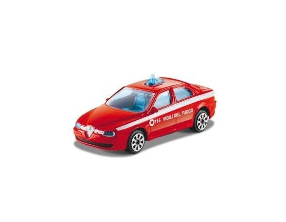 Bburago 30000 ALFA ROMEO 156 VIGILI DEL FUOCO 1/43 Modellino