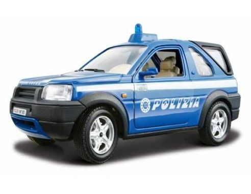 Bburago 22037 LAND ROVER FREELANDER POLIZIA 1/24 Modellino