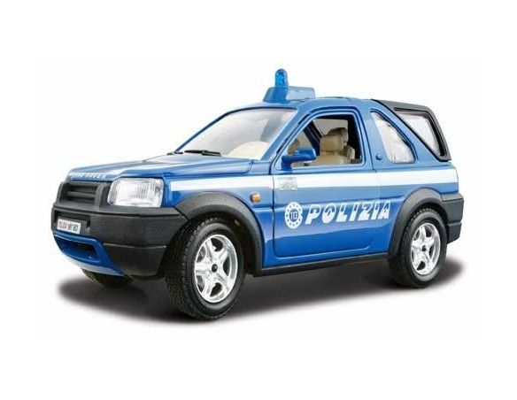 Bburago 22037 LAND ROVER FREELANDER POLIZIA 1/24 Modellino
