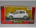 Cararama Motorama 492976 FIAT GRANDE PUNTO WHITE 1/24 Auto Stradali     Modellino