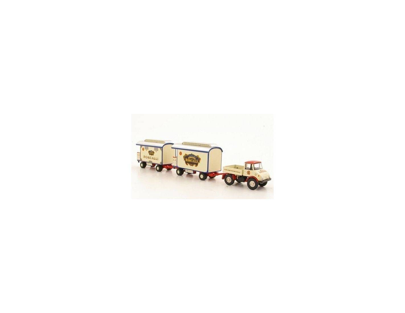Bub 05777 UNIMOG U406 + 2 ROULOTTE 1/87 Automezzi 1/87 - Car