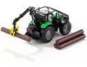 Siku 3657 TRATTORE FORESTA CON BENNA FARMER 1/32 Scatola rovinata Modellino