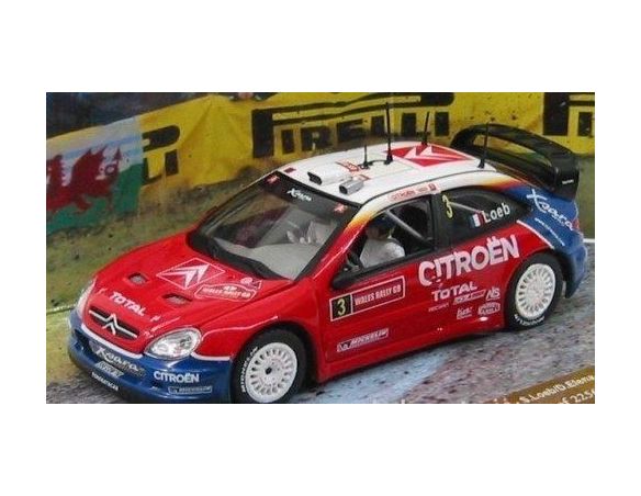 Vitesse 43214 CITROEN XSARA WRC LOEB / ELENARALLY GB 2004 1/43 Modellino