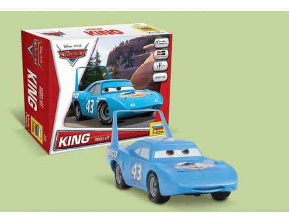 Zvezda 2013 CARS STRIP THE KING KIT MONTAGGIO 1/43 Modellino