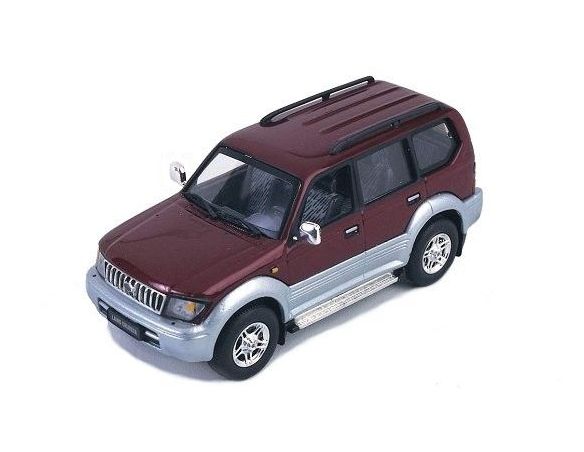 Vitesse VMC99030 TOYOTA LAND CRUISER LONG MAGENTA MICA & SILVER 1999 1/43 Modellino
